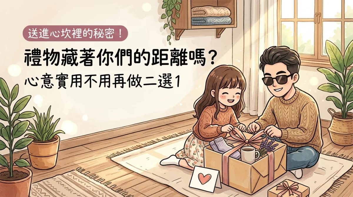 送禮要送實用的還是有心意的示意圖