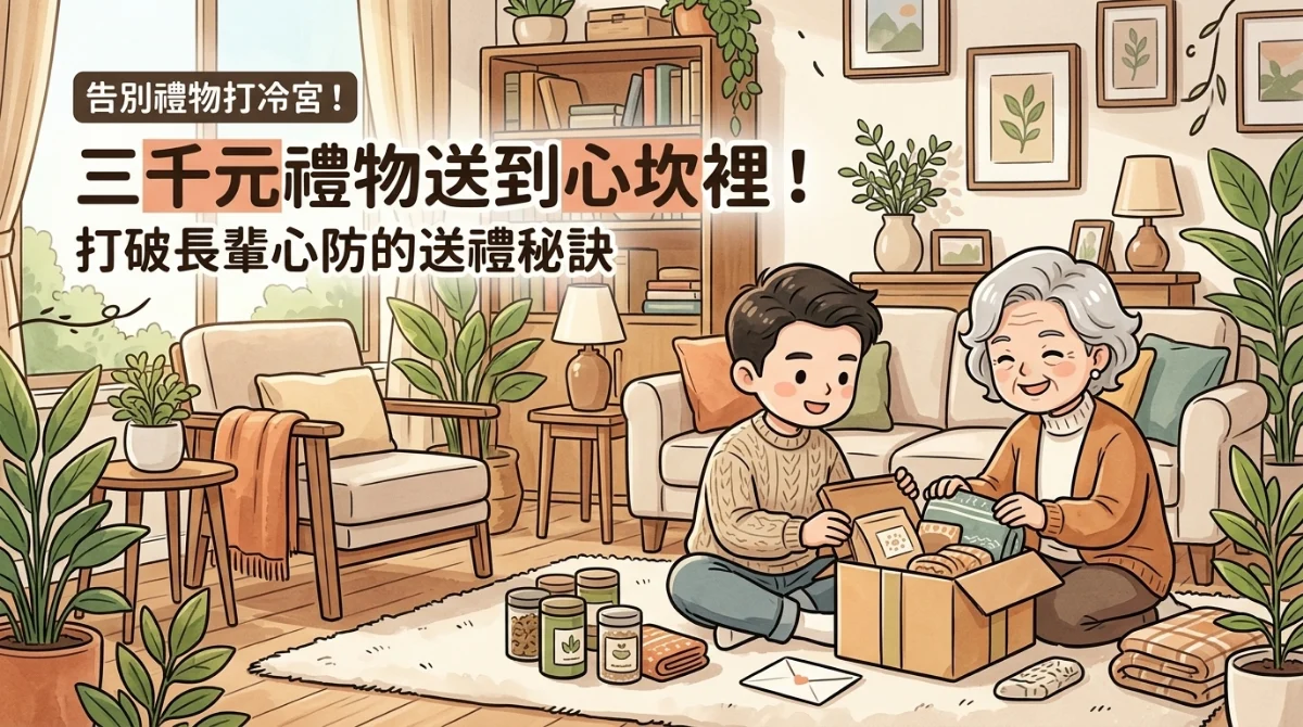 三千元以內送長輩的實用選擇示意圖