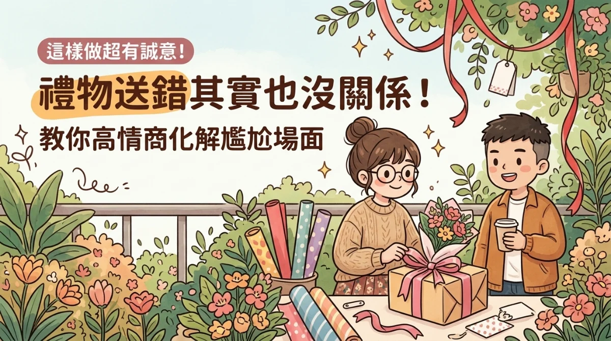 送錯禮物了怎麼補救示意圖